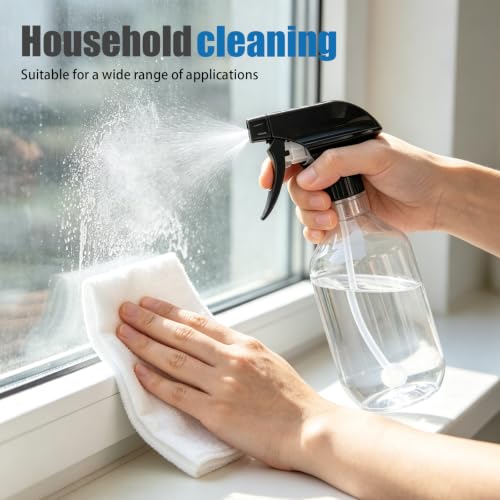 10 oz 2 Pack 360° Any-Angle Spraying, Plastic Spray Bottles for Cleaning - view 6