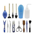 Gardening Tool Set with Repotting Mat, Bonsai Tools Kit for Indoor Plants, Terrarium Starter Planting Accessories