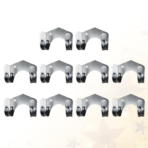 10 Pcs Iron Gardening Hook Double Hooks Hose Storage Rack - view 4