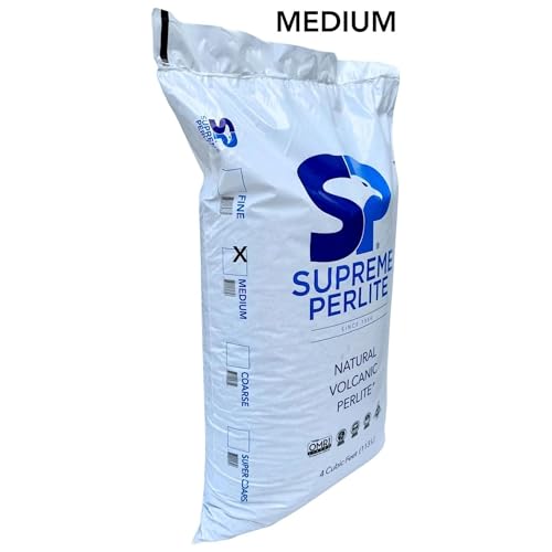 Supreme Medium Horticultural Soil Amendment, 4 Cu Ft Bag, 3-Pack - view 3