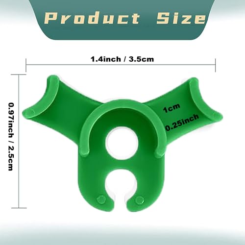 50pcs Low Stress Plant Training Clips, 90 Degrees Trainer Bud Plant Bender for Plant Gardening, Green - view 2