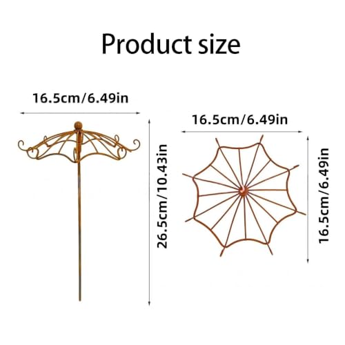 Potted Plant Trellis Umbrella Stake - view 3