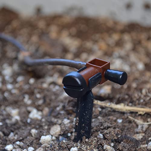 Drip Irrigation Parts - Tropf Support Stakes for Supply Tube and Drippers - Secure and Prevent Clogging in Your Drip Irrigation System - 10 Pack - view 5