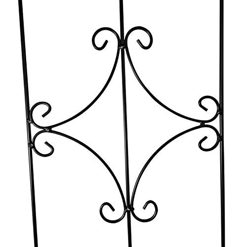 Larger Garden Trellis Plant Support Lattice Grid Panel Stake Fence - view 5