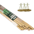 Bamboo Stakes, 4ft Tomato Stakes,25 Pack Bamboo Sticks for Plants