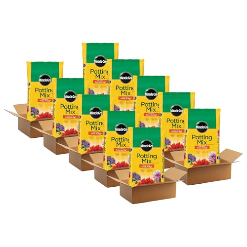 10 Pack Potting Soil Mix for Container Plants and Flowers