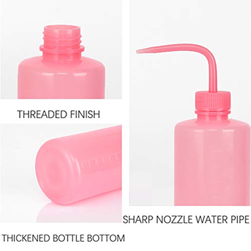 Squeeze Bottles Succulent Watering Bottle 500ml Pink Water Squirt Irrigation Bottle Squeeze Sprinkling Can Plastic Wash Plant Bottle 2pc - view 7