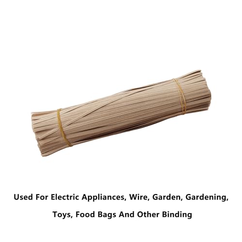 Twist Ties, Kraft Paper Twist Ties,Reusable Plant Ties,Utility Cable Bread Bag Twist Ties,Gift Paper Ties for Party Cello Candy Coffee Treat Bags Cake - view 6