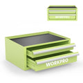 12.5" Mini Metal Tool Box with 2 Drawers