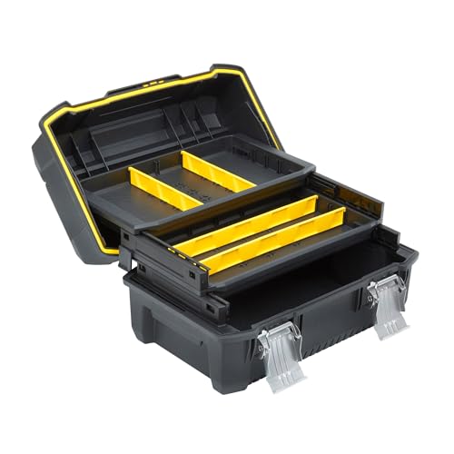Stanley Fatmax FMST1-71219 Canti Lever Tool Box, Black, 46 x 24 x 31 cm - view 3