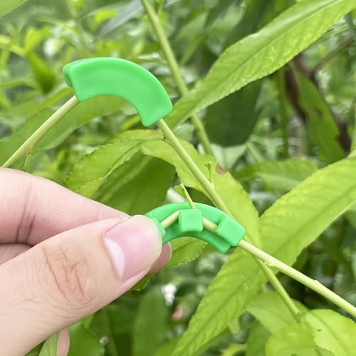 120Pcs Plant Training Clips, Lst Clips for Low Stress Training Plant Stem Support, 90 Degree Angle Plant Clips， Plant Climbing Wall Clips for Plant Gardening Trellis Growth - view 7