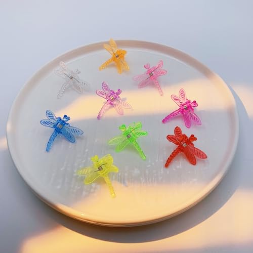 62pcs Orchid Clips Colorful Butterfly Plant Clips Ladybug Orchid Support Clips Dragonfly Vine Clips Garden Plant Vine Flower Clips - view 5