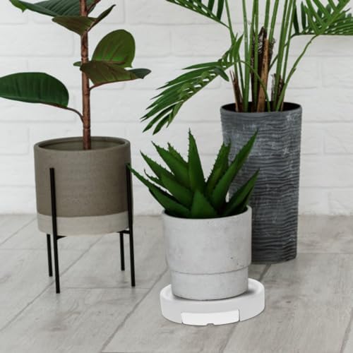 Plant Tray and Built-in Water Container with Wheels for Potted Plants - view 4