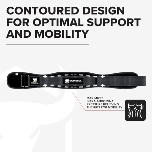 Weight Lifting Belt for Men and Women - Great for Squats, Deadlift, Lunge, Exercises and Training - Best for Olympic, Cross-Training and Bodybuilding Workout - view 4