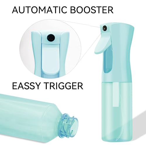 Continuous Mist Spray Bottle for Hair, Face & Plants (6.8oz/200ml) - Ultra Fine Travel-Size Water Mister for Salons, Cleaning, Pets & Skincare Leakproof Design - view 4