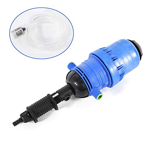 Adjustable Automatic Fertilizer Injector Water Powered Chemical Liquid Doser Dispenser 20-2500 L/H Drip Irrigation Injector Dosing Pump for Industry Garden Hose Livestock (Blue) - view 2