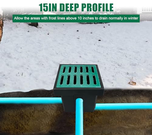 A15 18x18x15in. Catch Basin with Fiber Glass Grate - view 5