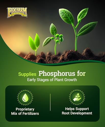 Happy Frog Jump Start Fertilizer - 3-4-3 Blend with Calcium & Mycorrhizal Fungi - Supports Early Growth & Root Development - Phosphorus Fertilizer for Transplanted Seedlings & Re-Potted Plants - 4 lb - view 4