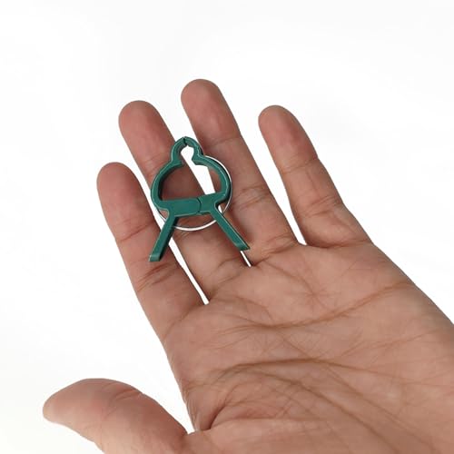 120PCS Plant Support Clips, Gentle Flower Plant Clamps for Supporting Vine Climbing Plants, Gardening Lever Loop Gripper Clips Help Stems Vines Grow Straight Upright - view 3