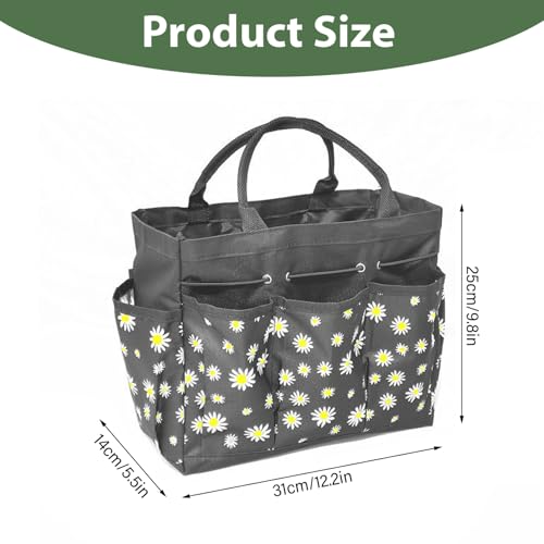 Garden Tool Bag with Multiple Pockets, Heavy-Duty 600D Oxford Fabric Gardening Bag for Organizing Outdoor Supplies - view 5