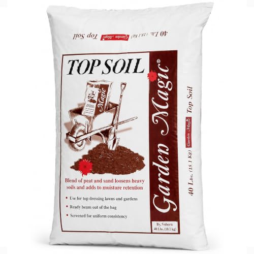 Michigan Peat Organic Potting Top Soil Blend, 40 Pound Bag