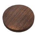 Vintage round Wood Plant Stand 5.9 Inch Pedestal Riser for Pots