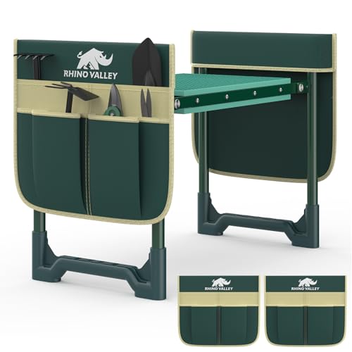 Garden Kneeler and Seat,Kneeling Wider Pad Sturdy Bench for Gardening