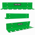 Omni Tool Wall Mounted Paint Spray Gun Holder Holds 7 Guns without Cups or 4 with Cups, Heavy Duty Screw Mount Rack, Stable Scratch-Free Design, Green, 1 Pack 37509