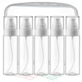 3.5oz/105ml 5 Pack Clear Fine Mist Spray Bottles
