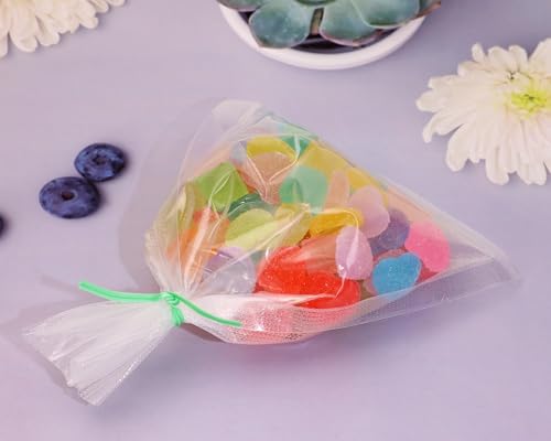 80pcs plastic Twist Ties Plant Ties Reusable Bread Twist Ties cake pop ties Cable Ties Candy Ties for Bags 4 Inch (Light Green) - view 5