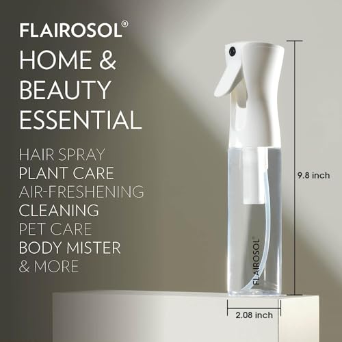 Original Continuous Mister Spray Bottle, 10.1oz, Clear/Black - view 6