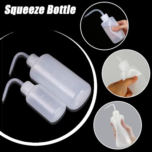 Squeeze Bottles 2-Pack (500ml/16.9oz) Heavy-Duty Squirt Bottle - view 4