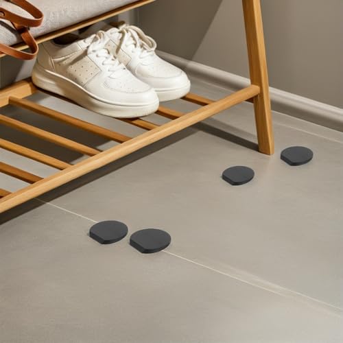 10pcs Oval Rubber Furniture Leveling Wedges Nonslip Pads - view 5