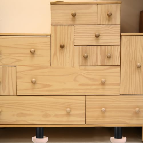 4pcs Wood Grain Furniture Pads, Anti Scratch Floor Protectors - view 7