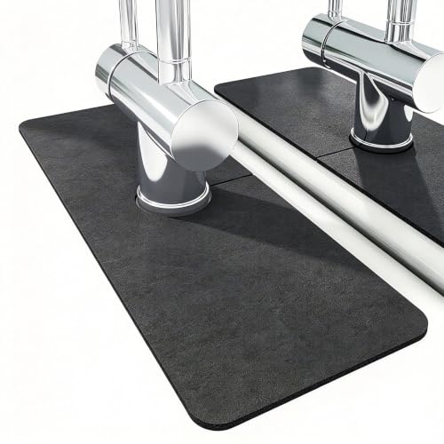 Diatomaceous Faucet Drain Pad Sink Quick Drying Splash Mat