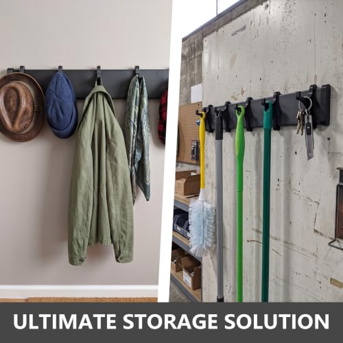 Utility Storage Hooks Compatible with Rubbermaid Fasttrack Rail System - view 4