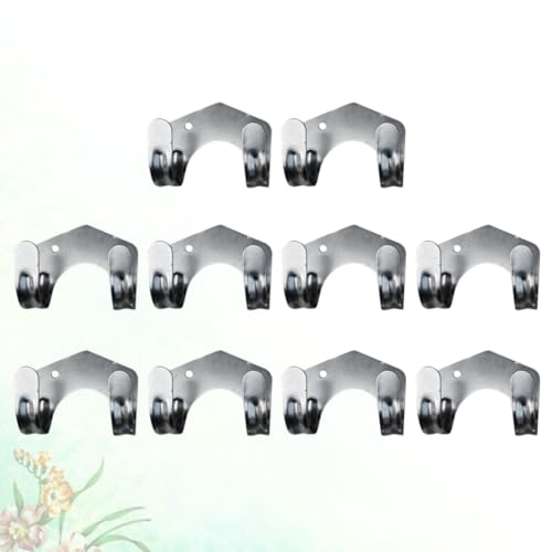 10 Pcs Iron Gardening Hook Double Hooks Hose Storage Rack - view 7