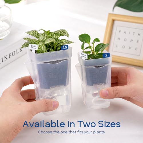 16 Pack Upgrade 2" Small Self Watering Pots for Indoor Plants - view 5