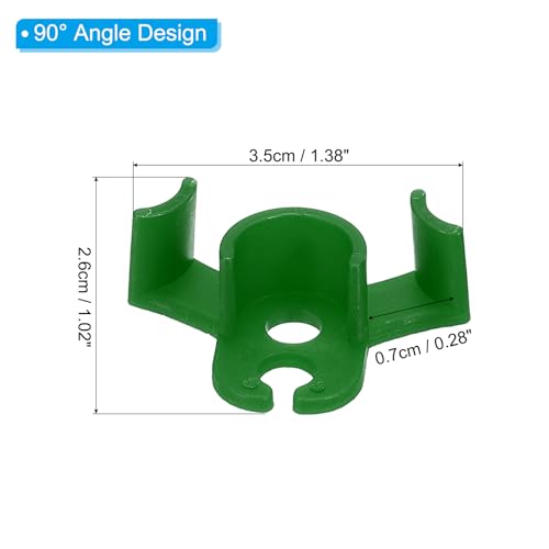 30 Pcs 90 Degree Plant Bender, Green - view 2