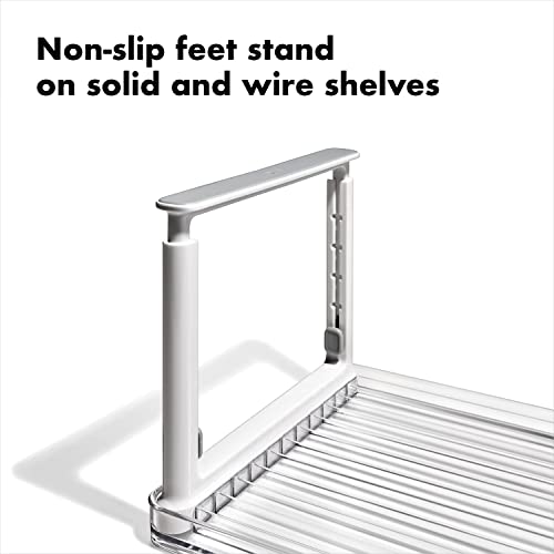 Good Grips Adjustable Height Fridge Shelf Riser - view 3