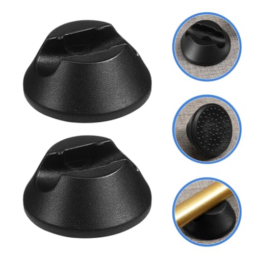 12pcs Black Rubber Furniture Pads Non Adhesive Chair Leg Protectors - view 7