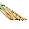 Natural Bamboo Stakes 4 Feet, Eco-Friendly Garden Stakes, Plant Stakes Supports Climbing for Tomatoes, Trees, Beans, 25 Pack