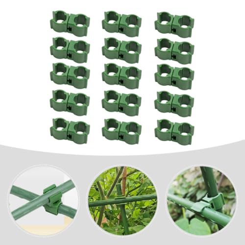 50pcs Plant Trellis Connector Clips Plastic Supports - view 7