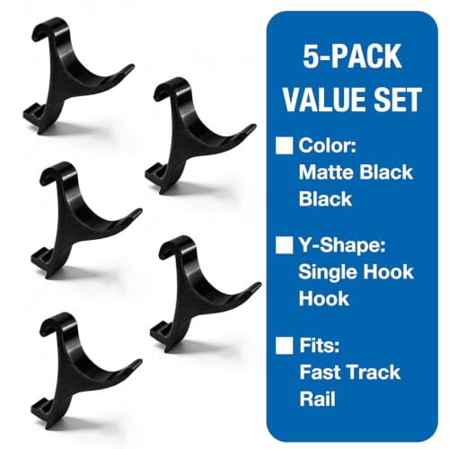 Utility Hook Fit for Rubbermaid Fasttrack Rail System - view 4