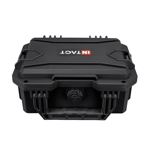 11.8" Intact Series Compact Hard Camera Case, Lightweight and Durable Stacker Design with Foam (Black) - view 3