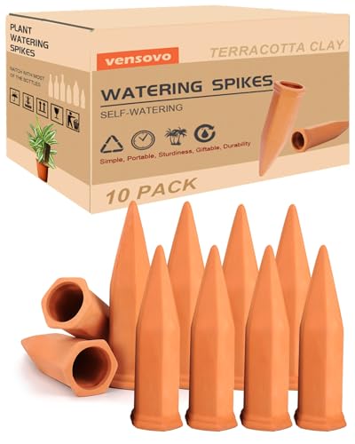 10pcs Terracotta Watering Spikes