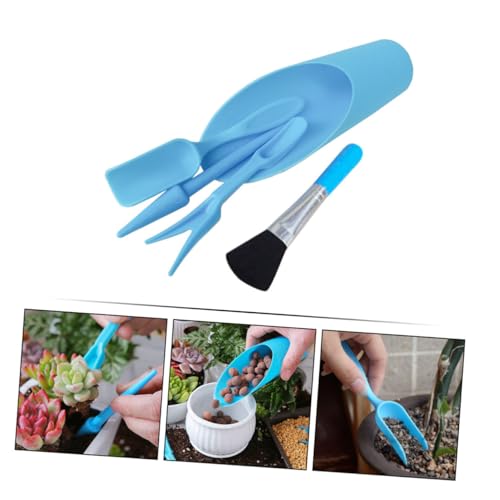 Succulent Plantingel Set Gardening Tools Kit, Blue Plastic Accessories - view 3