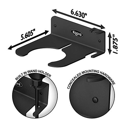 Garden Pump Sprayer Holder | Wall Mounted Garden Tool Garage Organizer and Storage | FIts Round Bottles up to 2.5 Gallons | for Lawn, Plant, Water Sprayers - view 3