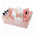 Mini Garden Tools Set for Succulent Plant Care Small Garden Hand Tools Indoor Transplanting Supplies, Including Pot Gift for Woman Pink