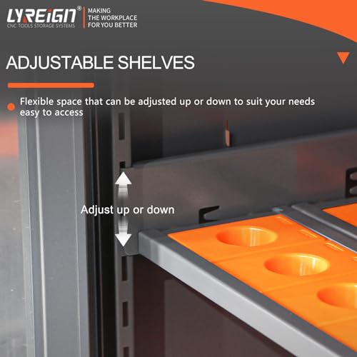 Large Capacity CNC Tool Storage Cabinet for CAT/BT40 - view 5